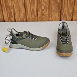 Muck Boot Co. Outscape Lace Up Neoprene Mud Shoe Womens Sz 9 Olive Green
